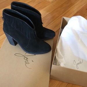 Joie Black Booties (rarely worn)